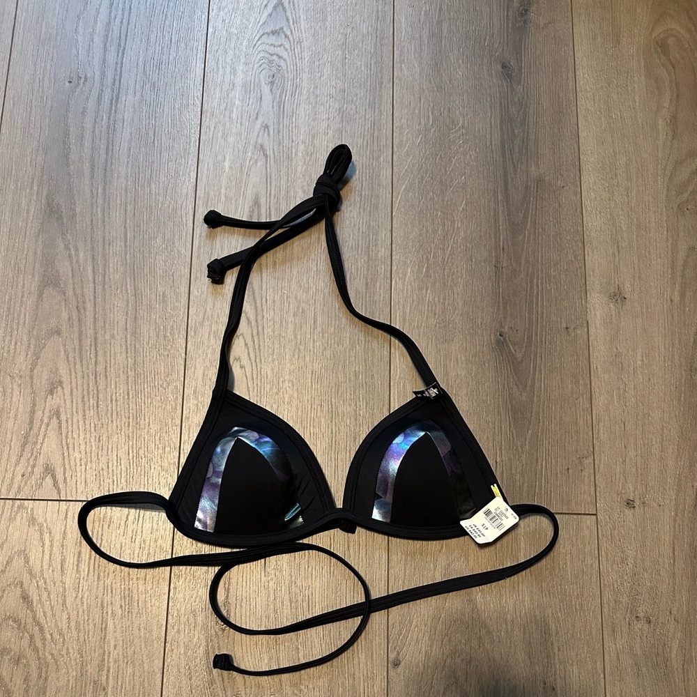 Pink by Victoria’s Secret Push-Up Triangle Bikini Top – Size Small, NWT